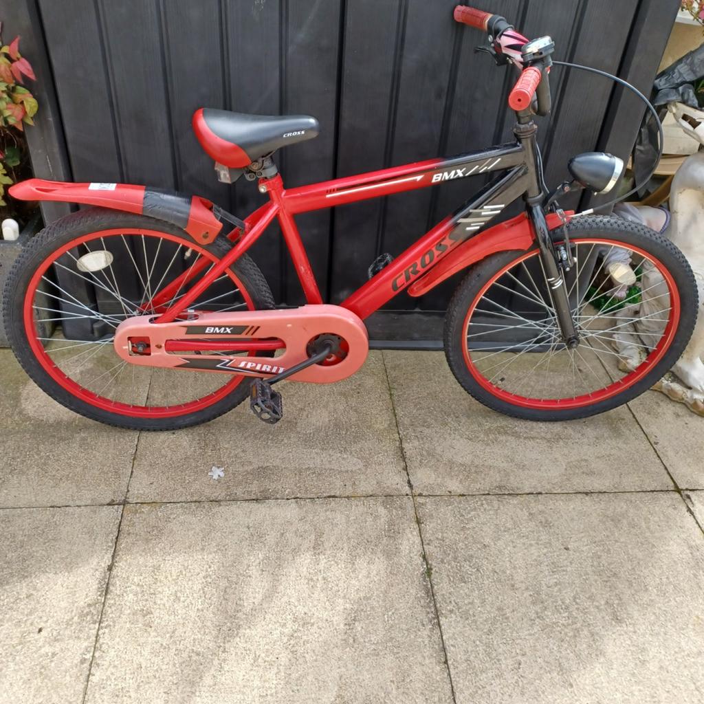 22 inch Jongensfiets 30€, Fietsen en Brommers, Fietsen | Jongens, Ophalen, Gebruikt, 22 inch, Handrem