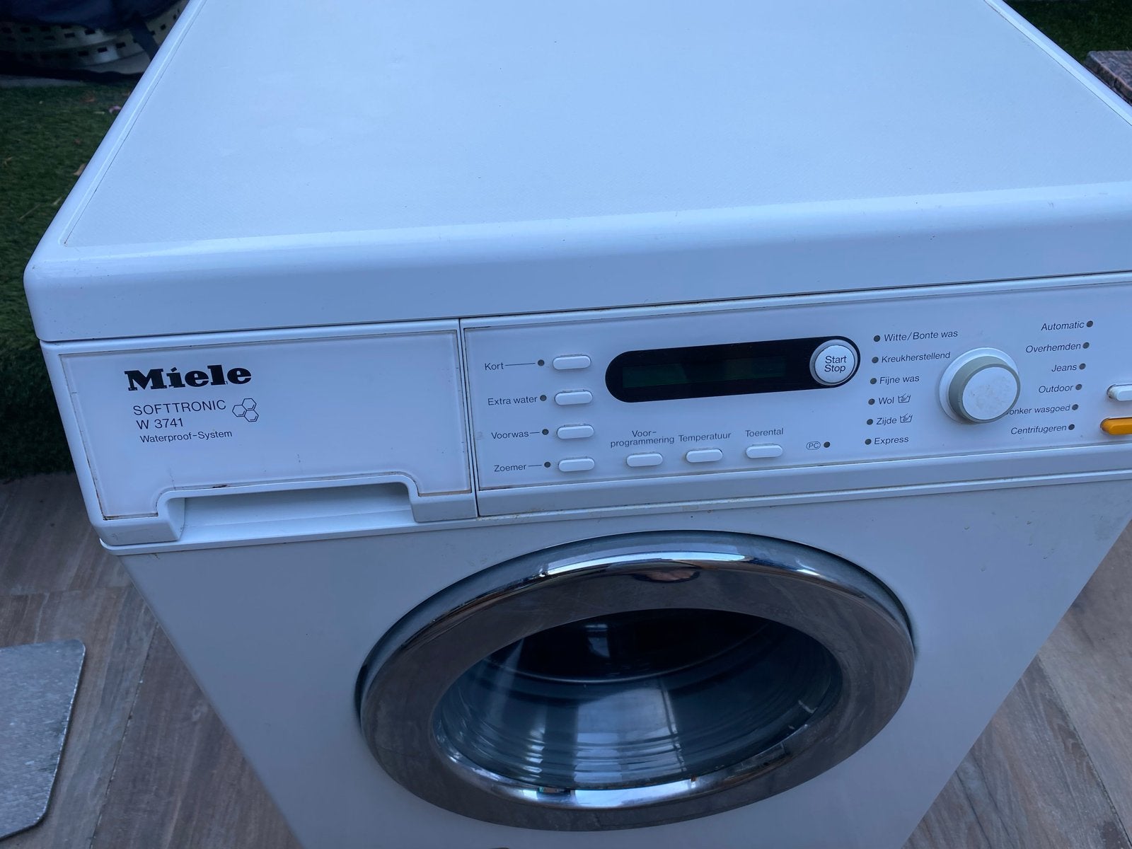 Miele SOFTTRONIC Wasmachine, Witgoed en Apparatuur, Wasmachines, Ophalen, Zo goed als nieuw, Voorlader, Kort programma