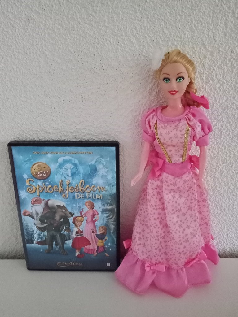 Uit de SPROOKJESBOOM van de EFTELING – ASSEPOESTER met DVD, Verzamelen, Ophalen of Verzenden, Zo goed als nieuw, Beeldje of Poppetje