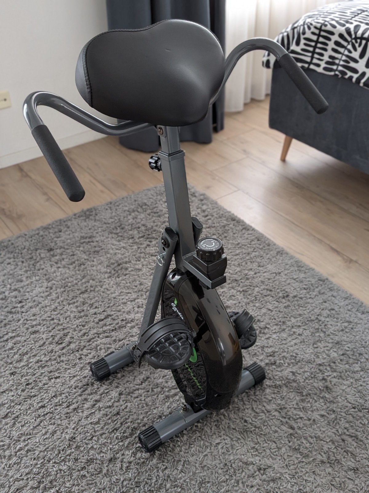 Tunturi Cardio Fit D20 DeskBike - Hometrainer, Ophalen, Zo goed als nieuw, Metaal, Benen