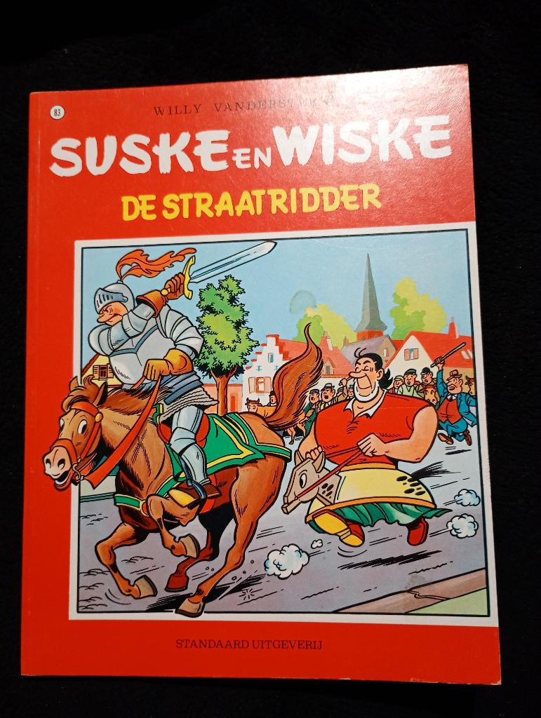 Suske en Wiske 83, De Straatridder, Eén stripboek, Ophalen of Verzenden, Zo goed als nieuw