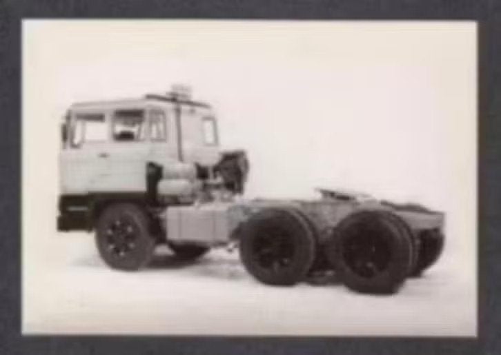 Kaart DAF Truck Vrachtwagen Reclame (2), Ophalen of Verzenden, 1980 tot heden, Ongelopen, Voertuig