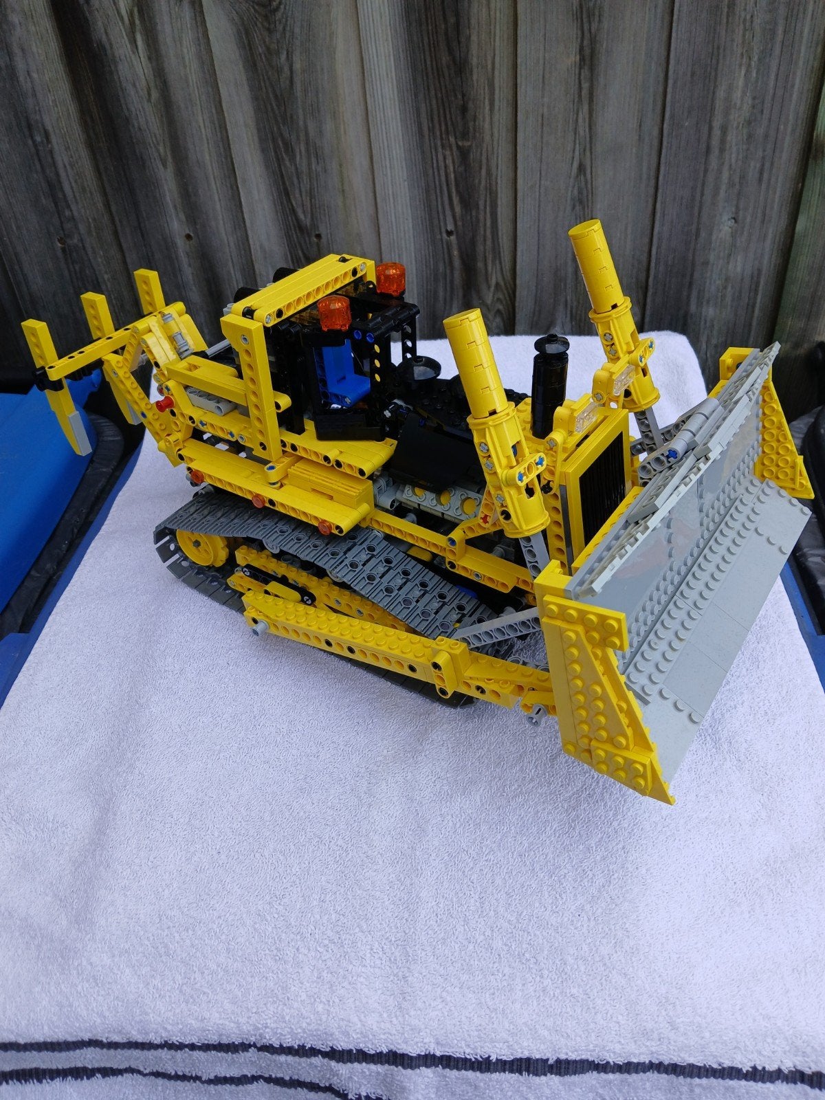 Lego 8275 Technic Bulldozer, Ophalen of Verzenden, Zo goed als nieuw, Overige merken