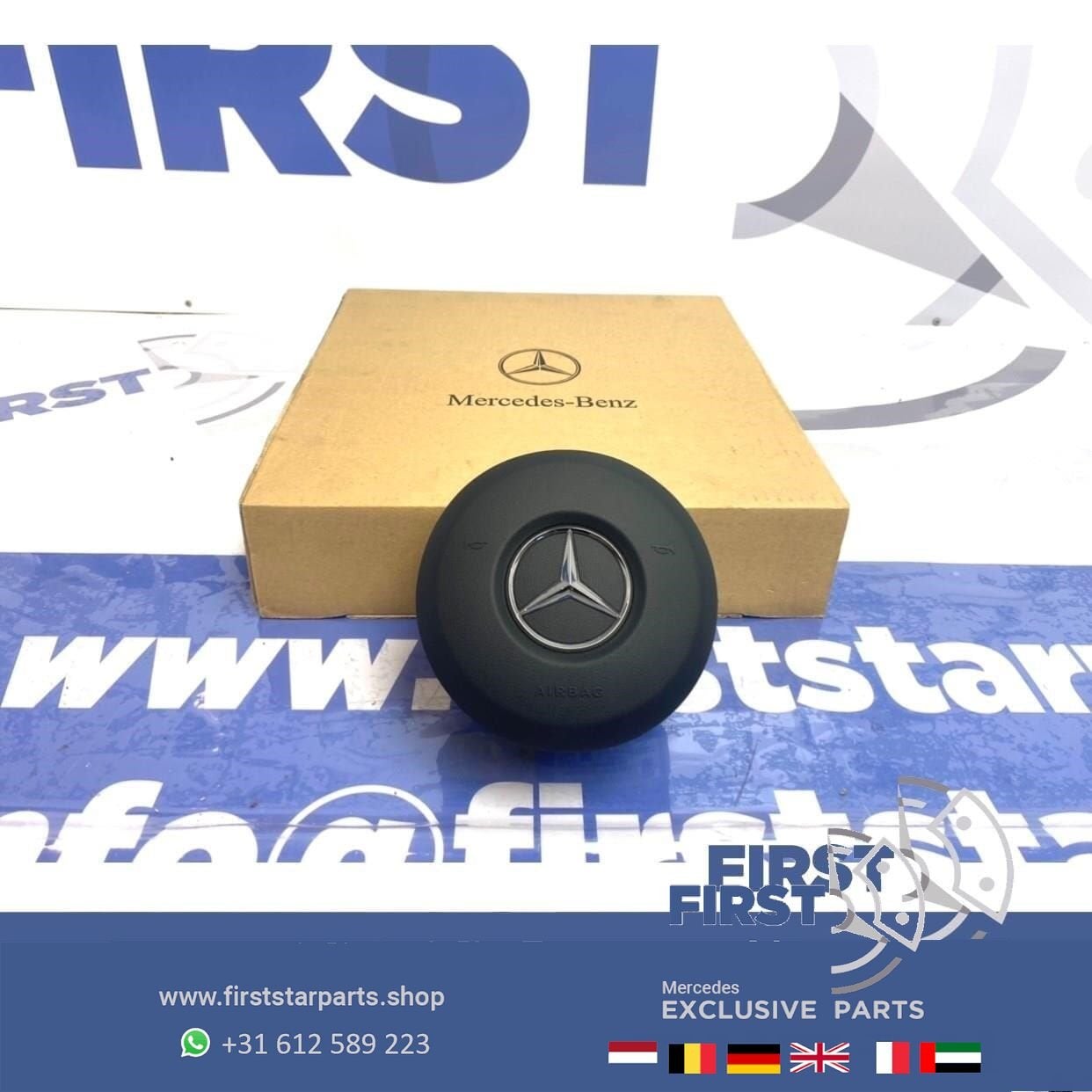 2020 AMG STUURAIRBAG W177 W118 H247 W205 W213 W238 W257 W167, Auto-onderdelen, Dashboard en Schakelaars, Gebruikt, -, Ophalen of Verzenden