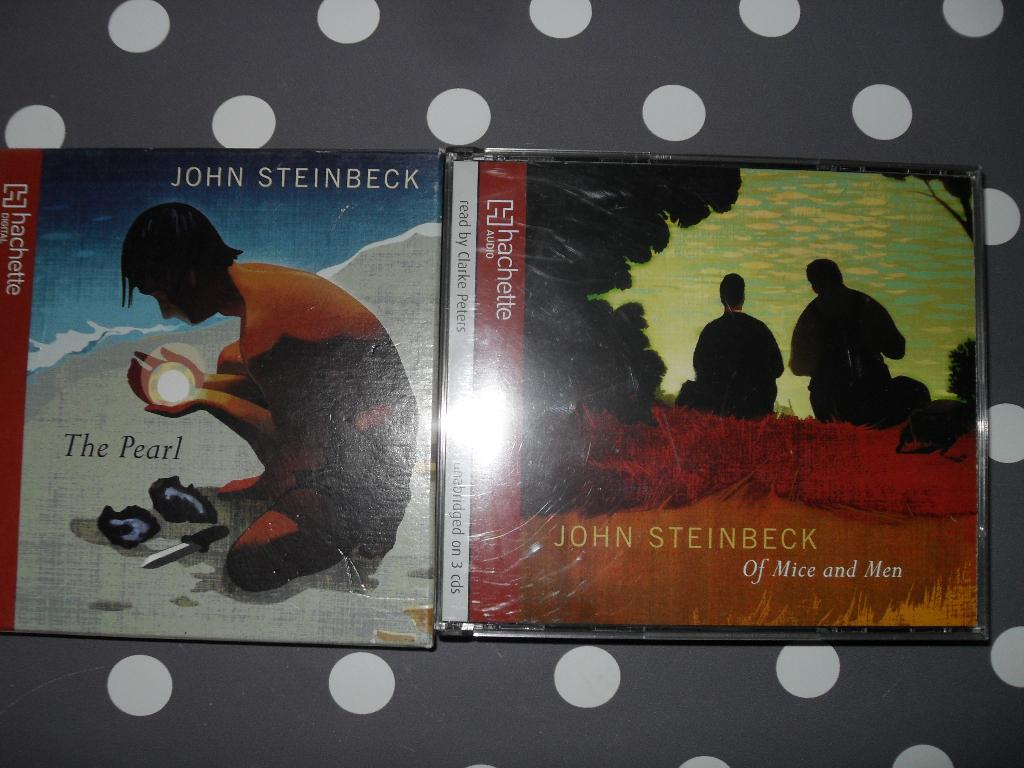 2 LUISTERBOEKEN JOHN STEINBECK., Boeken, Cd, John Steinbeck., Ophalen of Verzenden, Volwassene