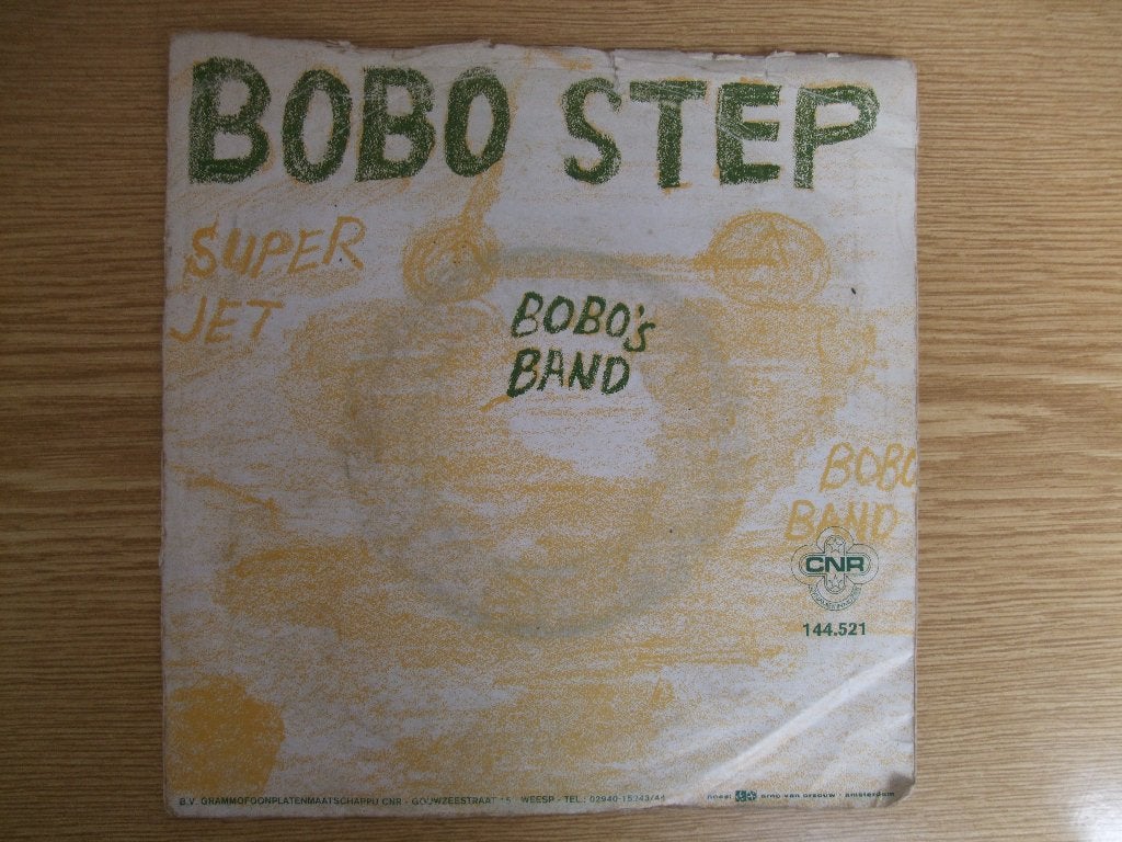 BOBO'S BAND    BOBO STEP / SUPER JET, 7 inch, Ophalen of Verzenden, Zo goed als nieuw, R&B en Soul