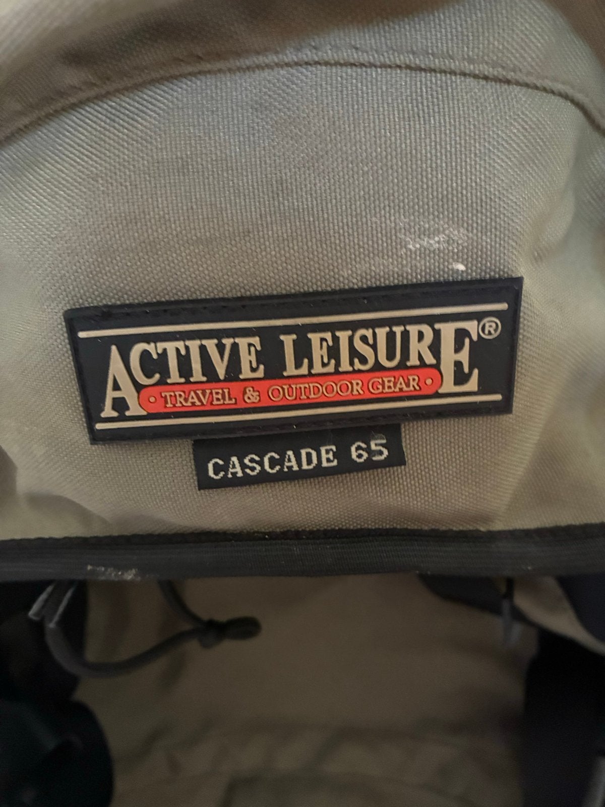 Active Leisure Cascade 65 Trekking Rugzak, Overige merken, Gebruikt, 25 tot 40 cm, Ophalen of Verzenden