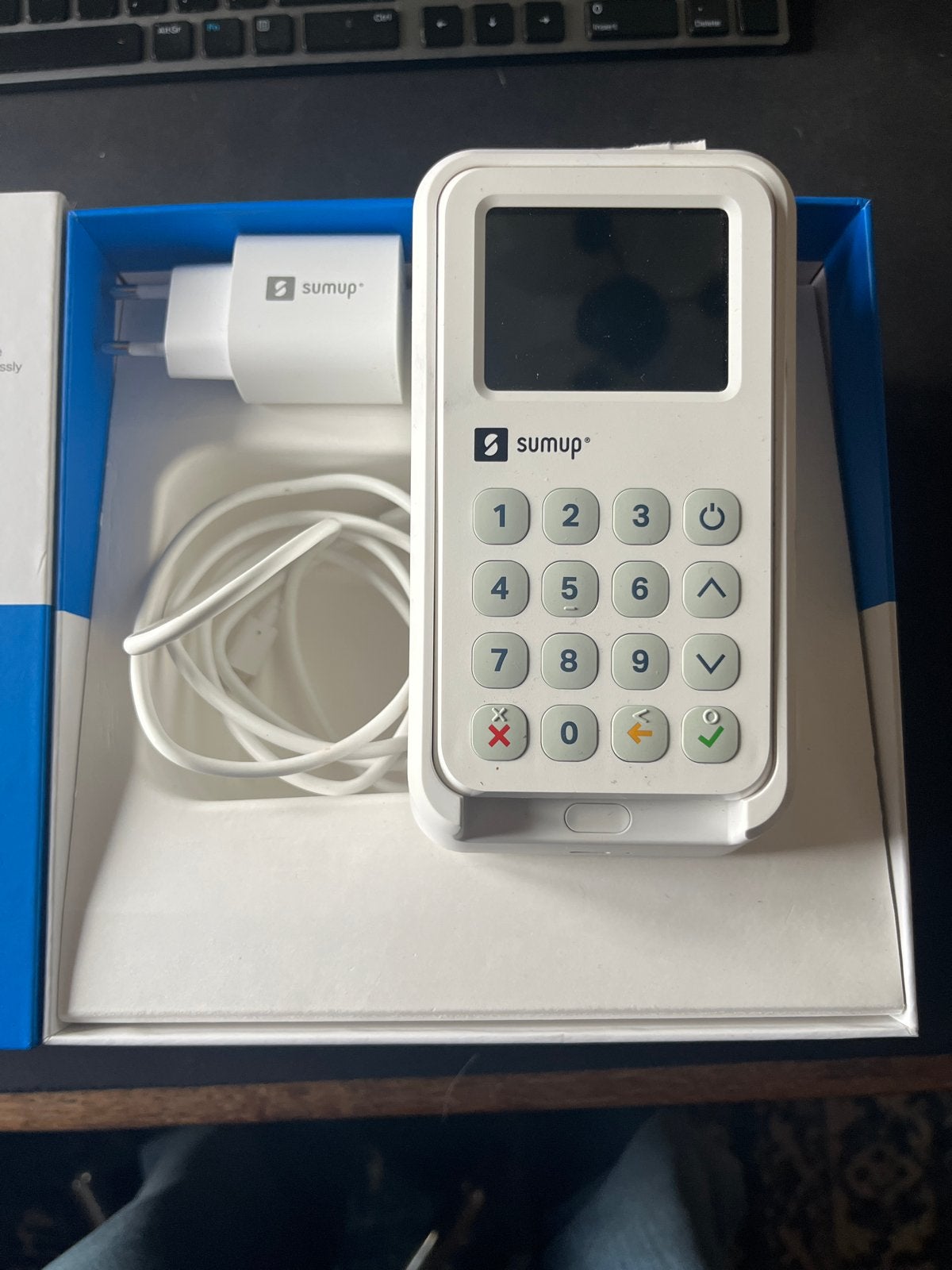 SumUp Air pinautomaat met oplader, Ophalen