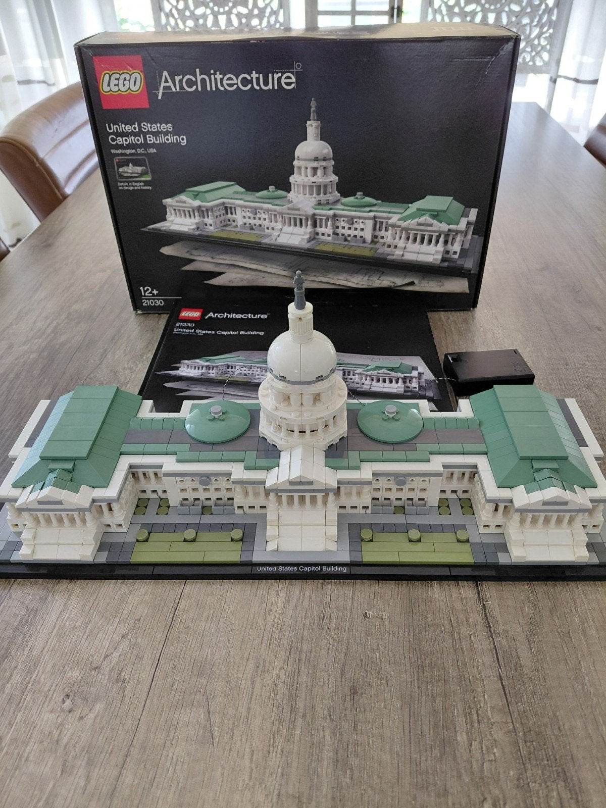 LEGO Architecture 21030 US Capitol Building, Kinderen en Baby's, Lego, Architecture, Ophalen of Verzenden, Zo goed als nieuw