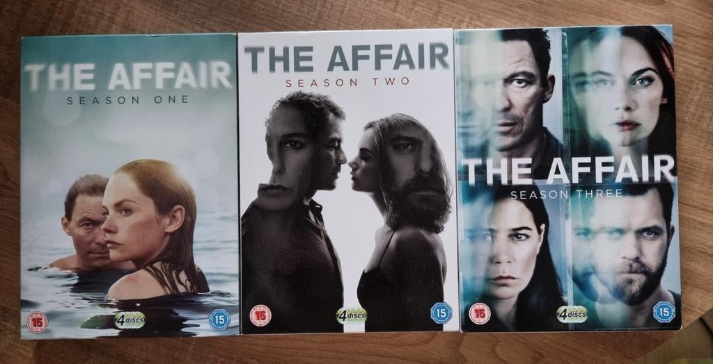 The affair seizoenen 1,2 en 3, Vanaf 12 jaar, Ophalen of Verzenden, Zo goed als nieuw