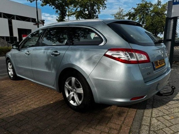 Peugeot 508 SW 1.6 e-HDi Acces Airco/ECC,Panoramadak,Cruisec, Voorwielaandrijving, Stof, Gebruikt, Zwart