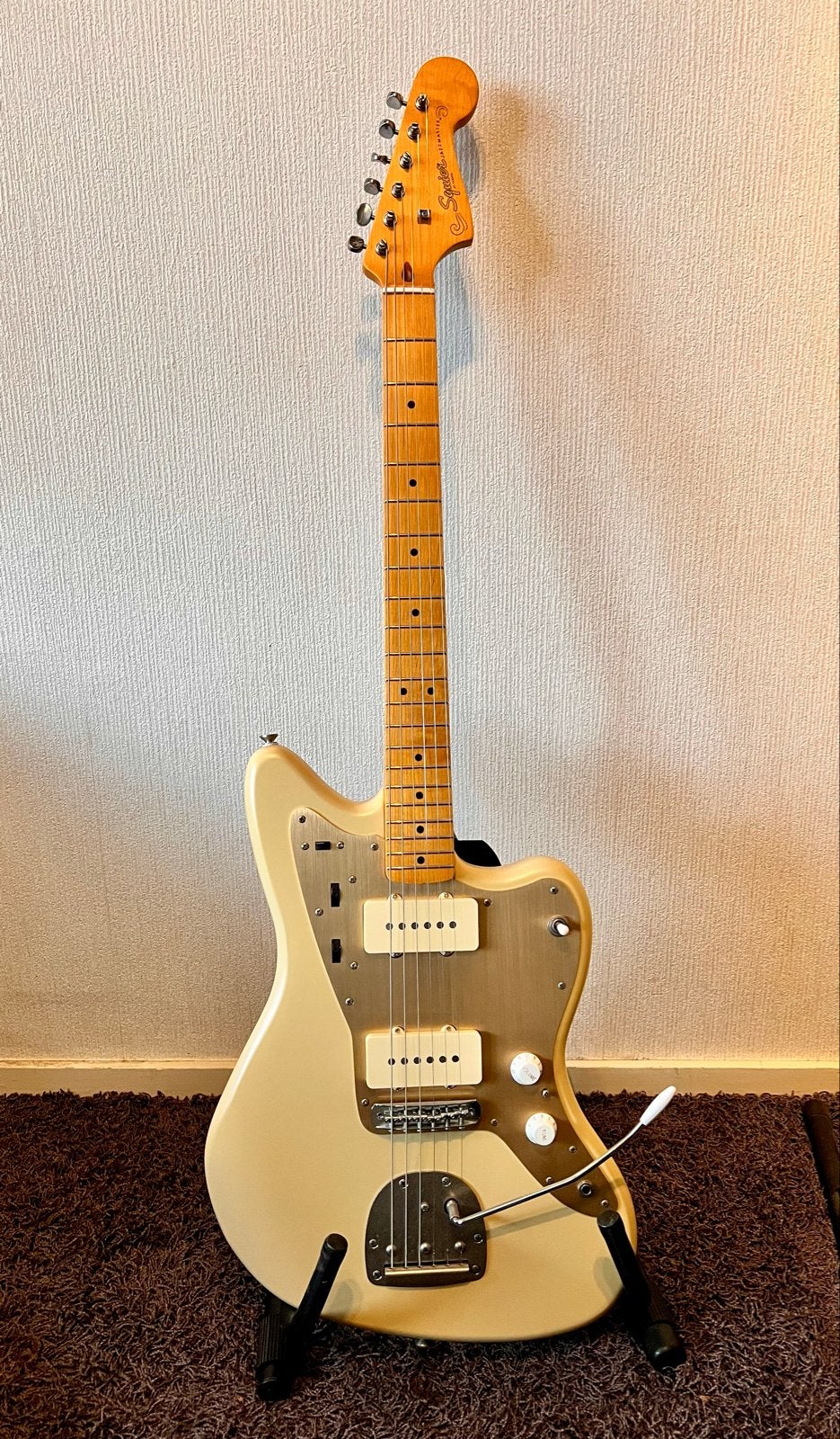 Squier 40th Anniversary Jazzmaster Vintage Edition, Muziek en Instrumenten, Ophalen, Zo goed als nieuw