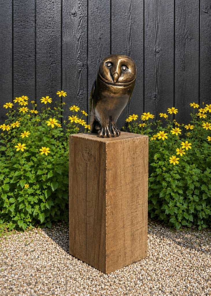 KERKUIL / BRONZEN BEELD / UIL, Dierenbeeld, Nieuw, Info@huisentuindecoratiemarie.nl, Huis en tuin decoratie marie