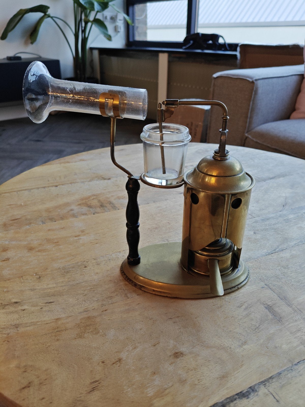 stoominhalator met spiritusbrander Antiek, Ophalen of Verzenden