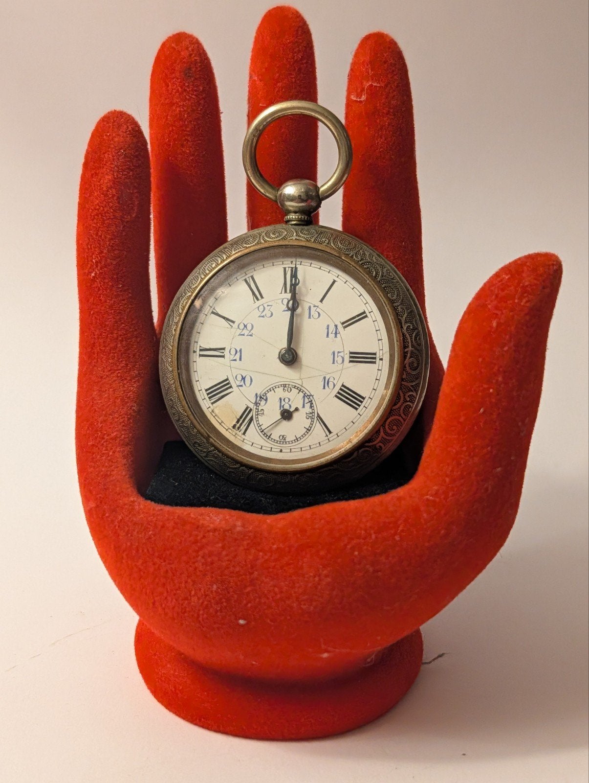 Antiek Zakhorloge - Werkt, Overige merken, Zakhorloge, Ophalen of Verzenden, Voor 1900