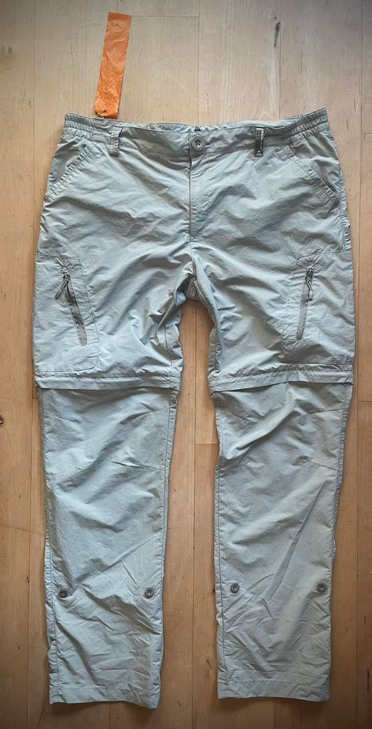Human Nature dames afrits broek outdoor wandelen trekking XL, Ophalen of Verzenden, Zo goed als nieuw, Maat 56/58 (XL), Grijs