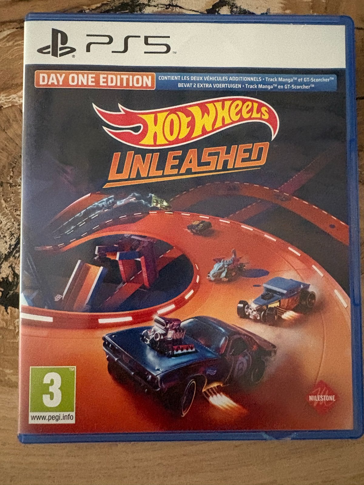 Hot Wheels Unleashed PS5 - Day One Edition, 1 speler, Racen en Vliegen, Eén computer, Ophalen of Verzenden
