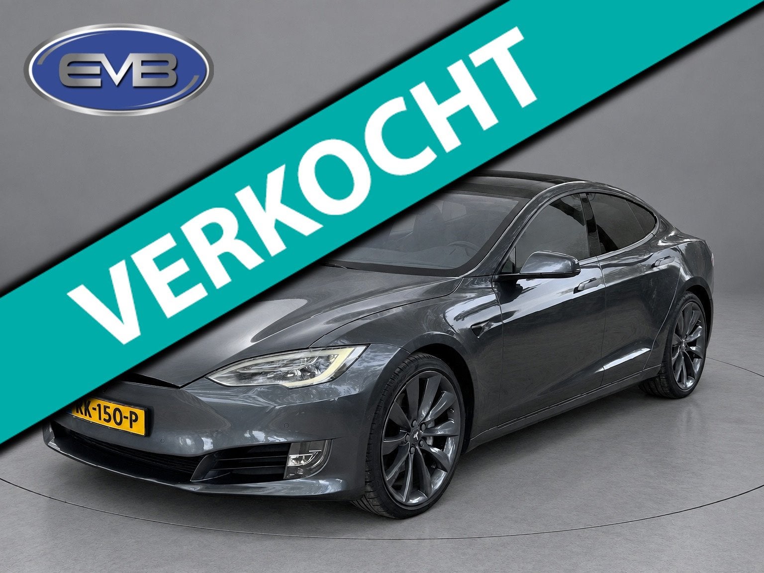 Tesla Model S 100D autopilot, glazen panoramadak, leder,stoe, Auto's, Dealer onderhouden, Gebruikt, 110 €/maand, Model S