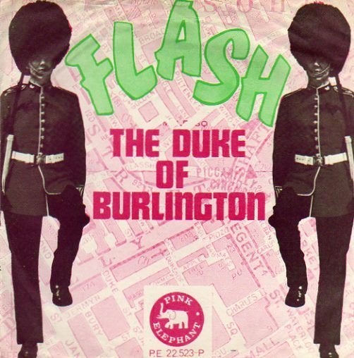 The Duke of Burlington- Flash, 7 inch, Ophalen of Verzenden, Zo goed als nieuw, Beschermende buitenhoes