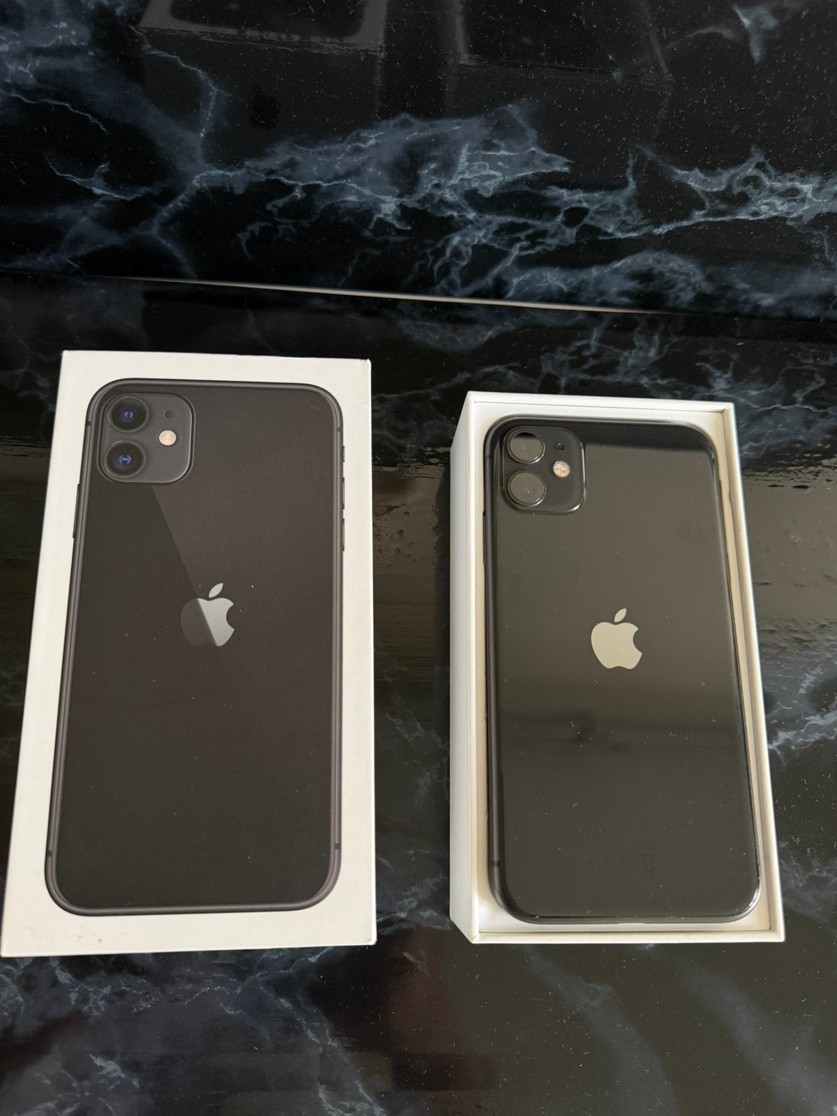 Apple IPhone 11 128GB Zwart Orginele Doos, Telecommunicatie, 128 GB, Zwart, Zo goed als nieuw, 76 %