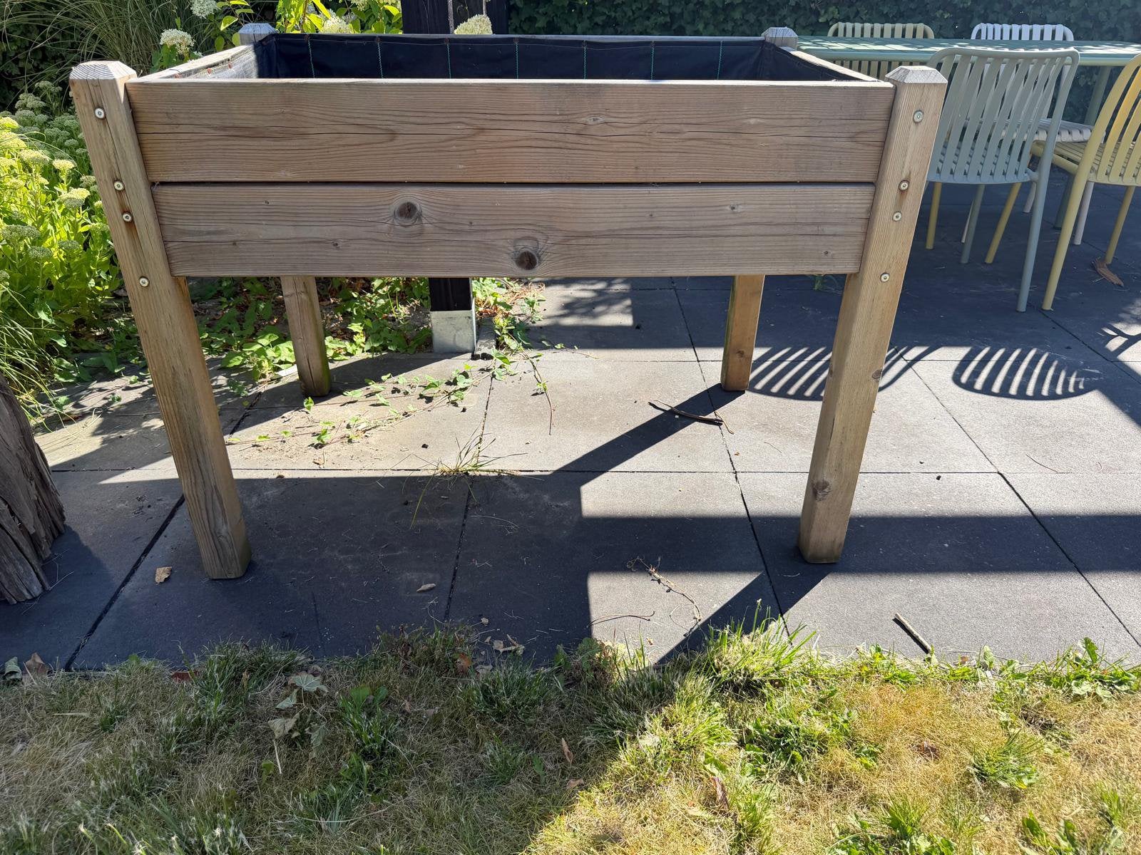 Moestuinbak welkoop, Ophalen, Zo goed als nieuw, Rechthoekig, Hout