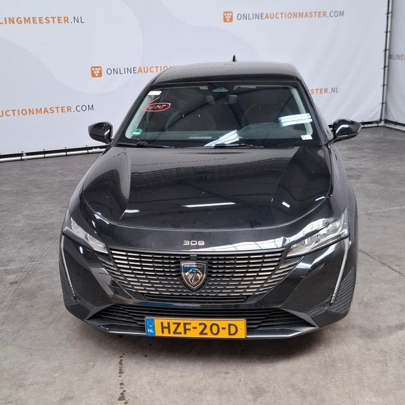 Personenauto, Peugeot, 308, 1.6 HYbrid 180 Allure Pack Busin, 77 km/l, 4 cilinders, 150 pk, Zwart