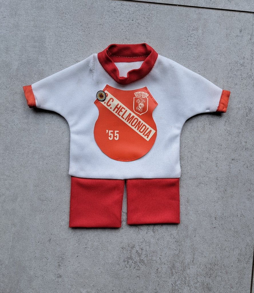 mini shirt Helmondia '55, Verzamelen, Ophalen of Verzenden, Gebruikt, Overige binnenlandse clubs, Overige typen