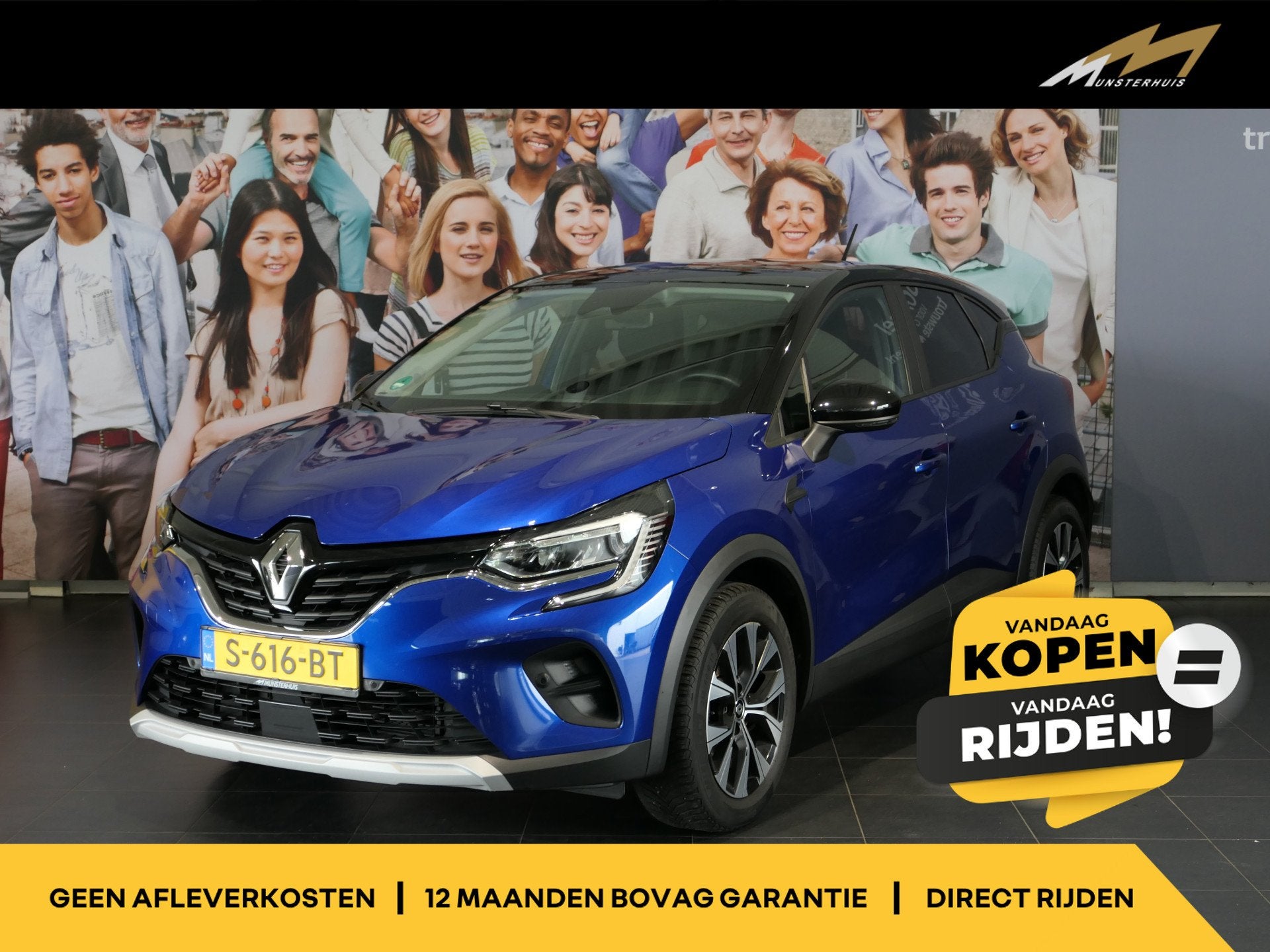 Renault Captur 1.0 TCe 90 evolution - Camera - Clima - 17" L