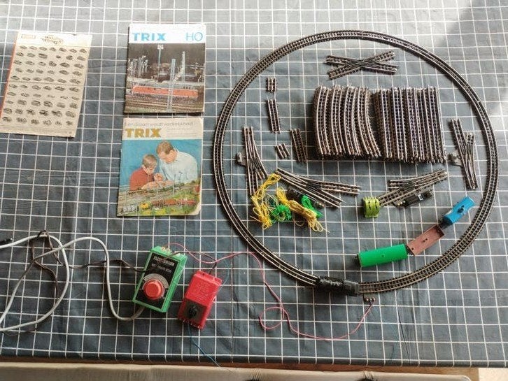 Trix Express H0 Treinset met locomotief en rails, Ophalen of Verzenden