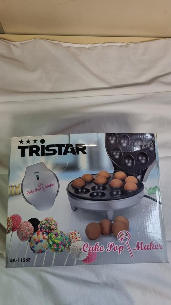 Tristar Cake Pop Maker met Boekje - Zo goed als nieuw, Ophalen of Verzenden, Gebruikt