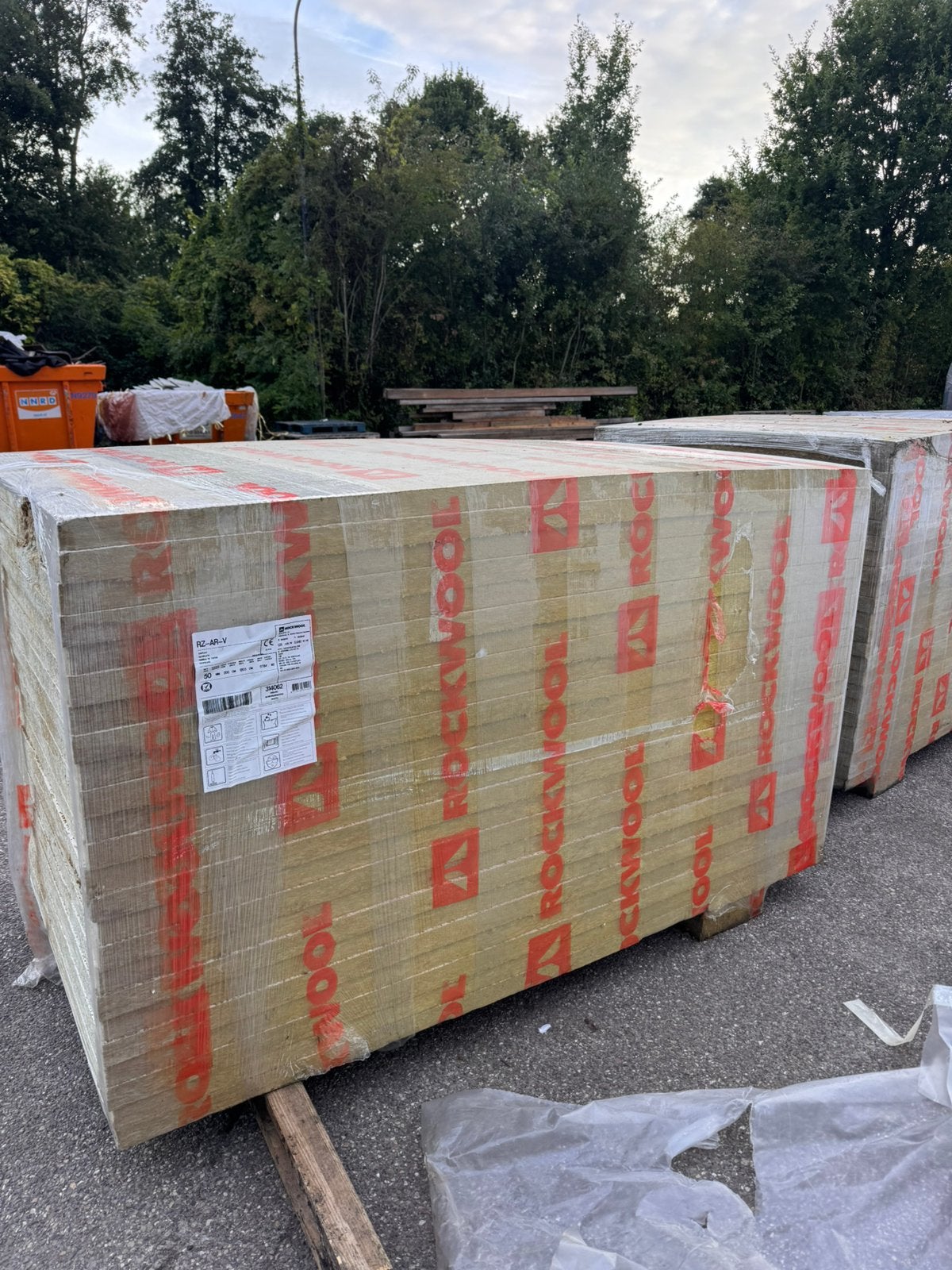 nieuwe Steenwol Rhinoxx isolatieplaten van rockwool 50mm, Ophalen, 4 tot 8 cm, Steenwol, Zo goed als nieuw