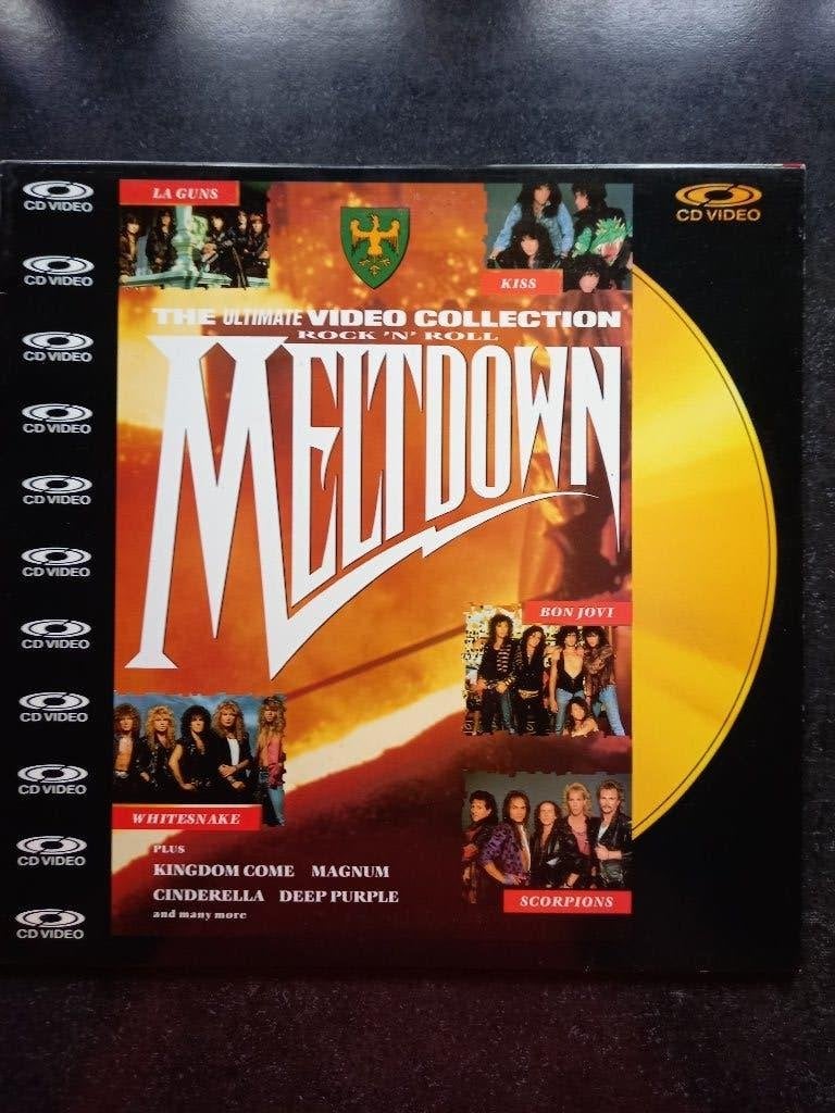Meltdown - CD VIDEO 1988 Rock 'n Roll Collection Video Clips, Alle leeftijden, Ophalen of Verzenden, Gebruikt, Muziekvideo's