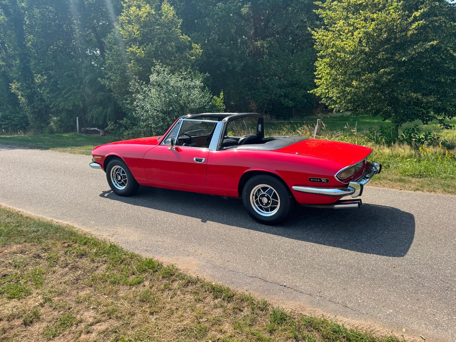 Triumph Stag MK II Convertible Automaat 3.5 V8 Origineel NL, foto 3