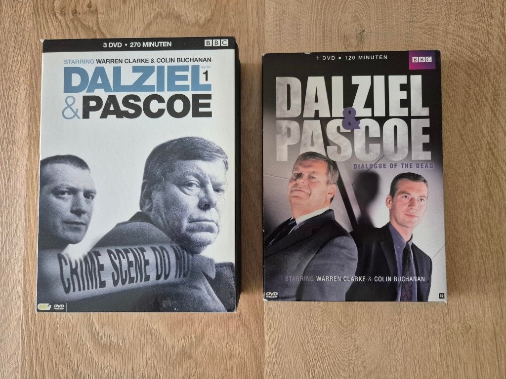 Dalziel & Pascoe - Serie 1 en Dialogue of the Dead DVD's, Misdaad, Nederlands, Seizoen 1, Ophalen of Verzenden