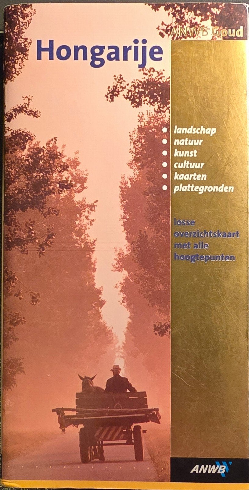 ANWB Goud Hongarije Reisgids - Ontdek Cultuur & Natuur, Gelezen, Europa, Ophalen of Verzenden, Reisgids of -boek