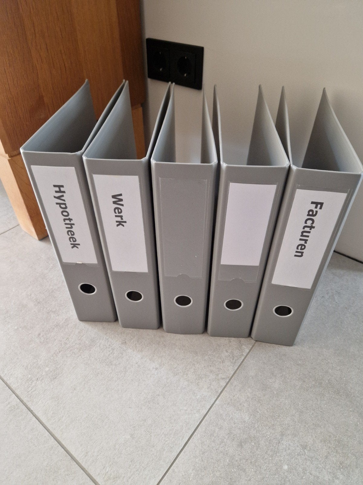 Gratis af te halen: Diverse ordners, Diversen, Bureau-accessoires, Gebruikt, Ophalen of Verzenden
