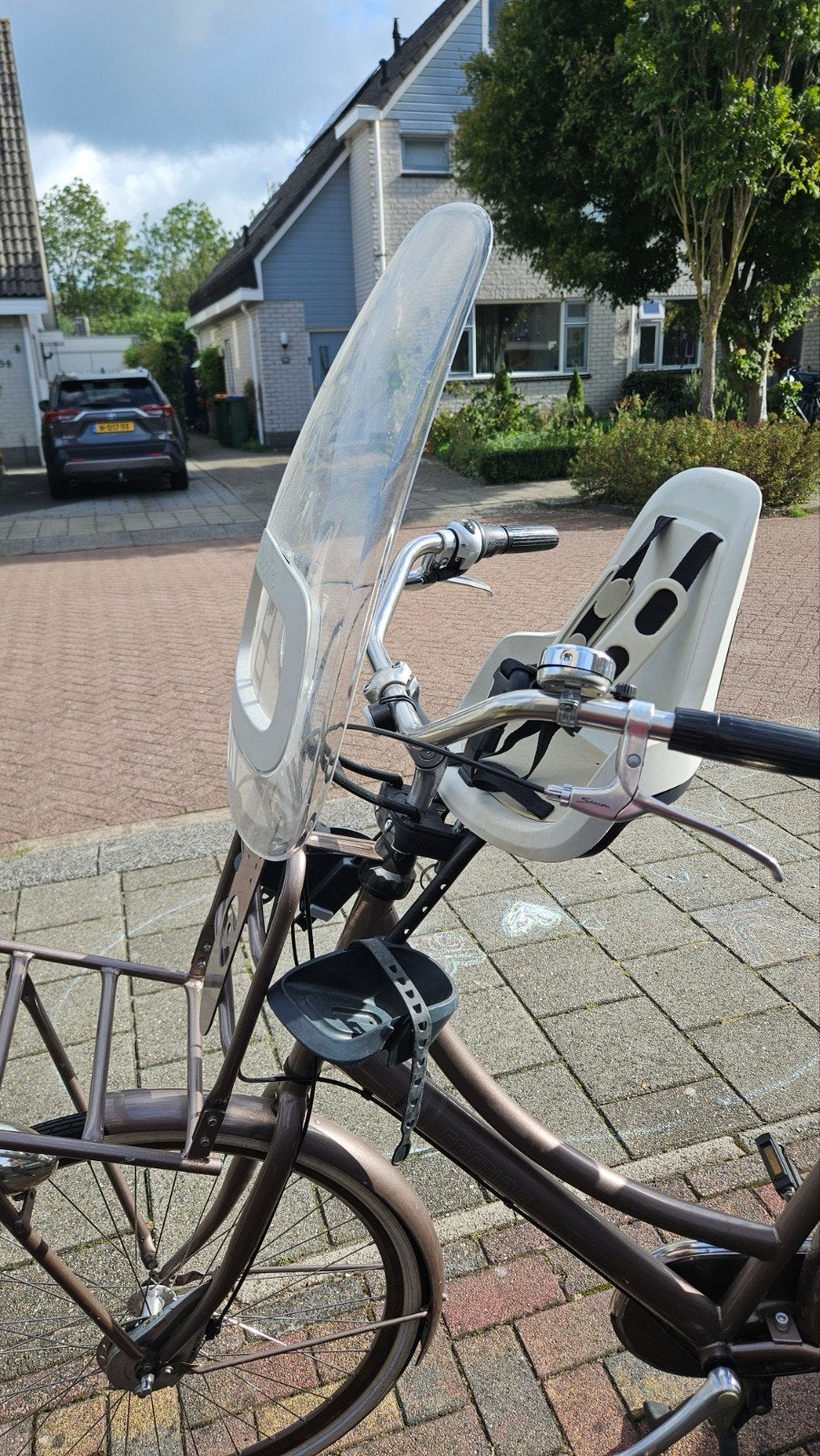 bobike kinderzitje, Fietsen en Brommers, Fietsaccessoires | Fietsstoeltjes, Ophalen, Voorzitje, Bobike, 0 t/m 13 kg