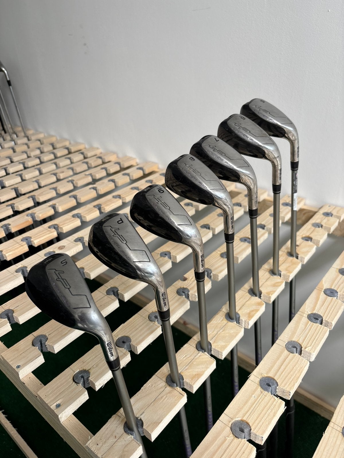 Wilson Staff Launchpad Ijzerset | 5/SW | L Flex, Set, Ophalen of Verzenden, Zo goed als nieuw, Wilson Staff