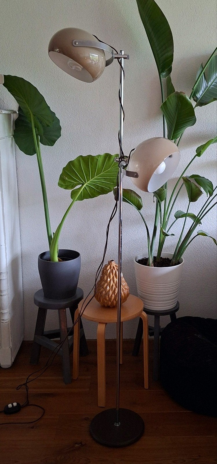 Vintage Dijkstra Vloerlamp | Space Age 'Mushroom' | Jaren 70, Ophalen, Kunststof, Gebruikt, 150 tot 200 cm