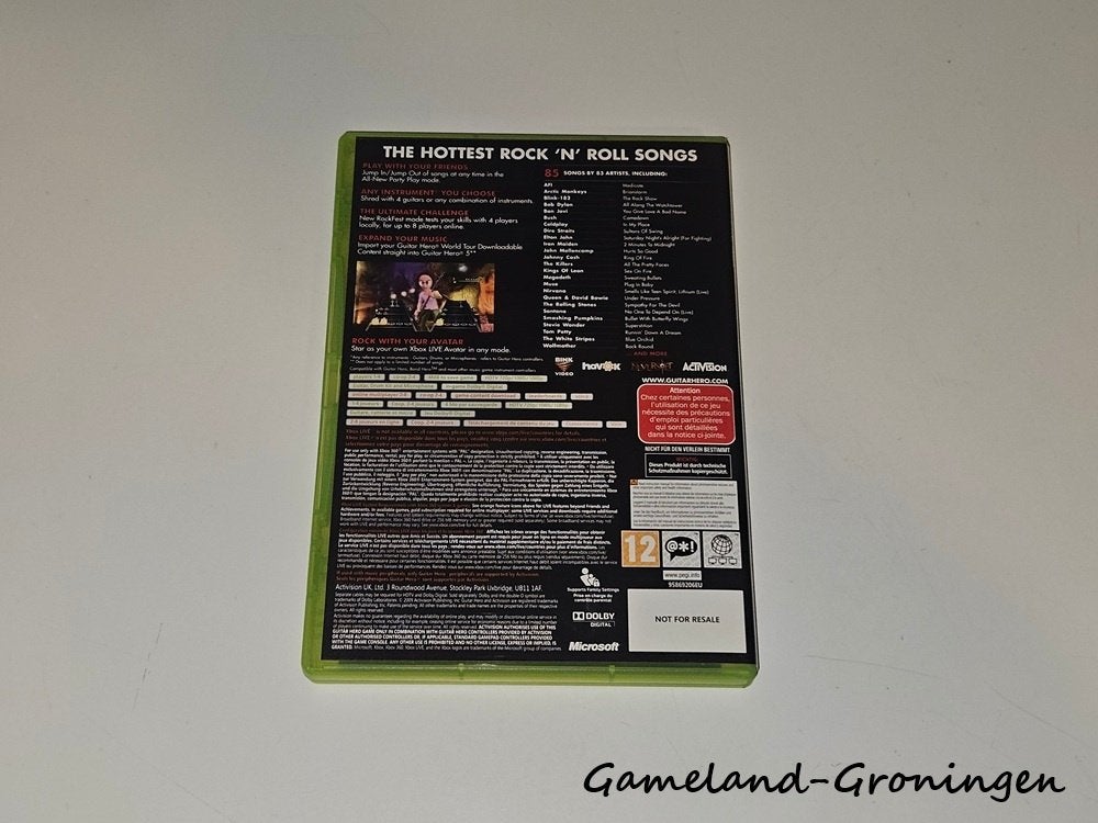 Guitar Hero 5 (Xbox 360), Gebruikt, -, -, 1 speler