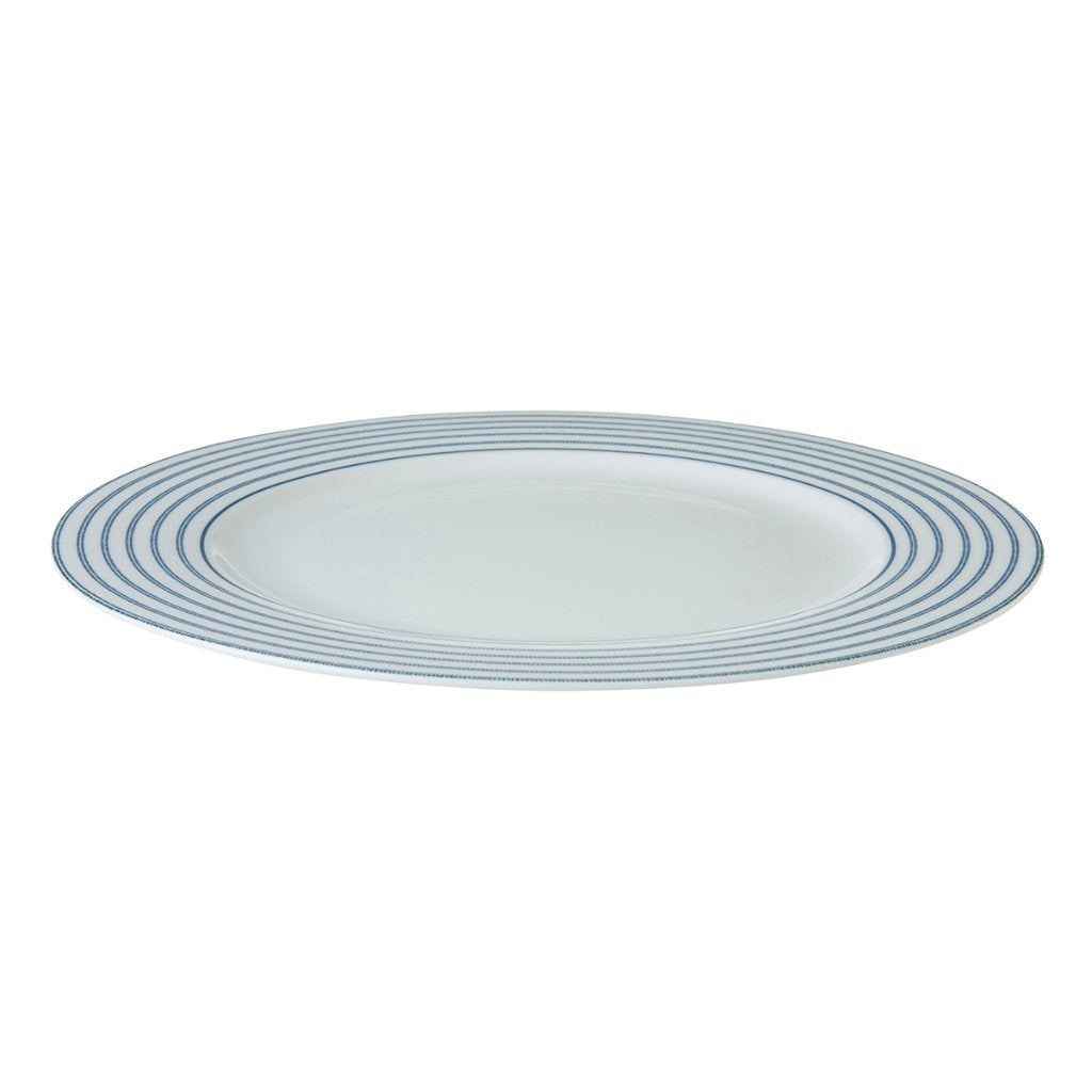 Dinerborden Candy Stripe Laura Ashley servies, Overige merken, Nieuw, Ophalen of Verzenden, Bord(en)