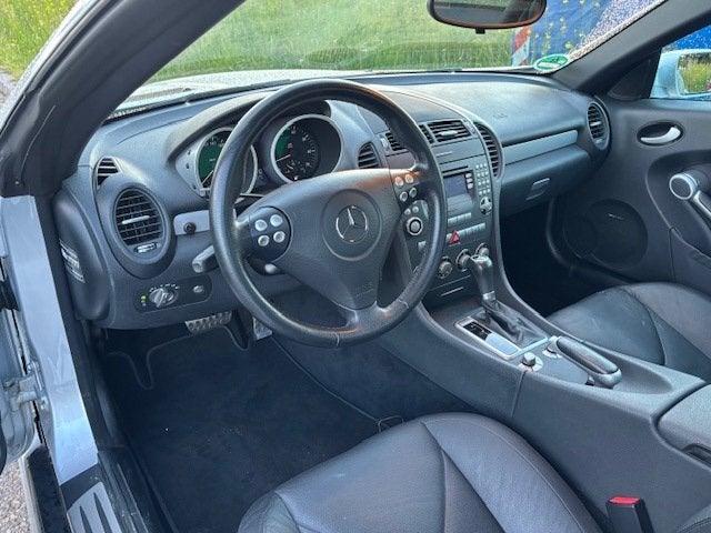 Mercedes-Benz SLK-klasse 280 Automaat ECC Audio-CD/Navi Lede, Auto's, Achterwielaandrijving, Gebruikt, Zwart, Cabriolet