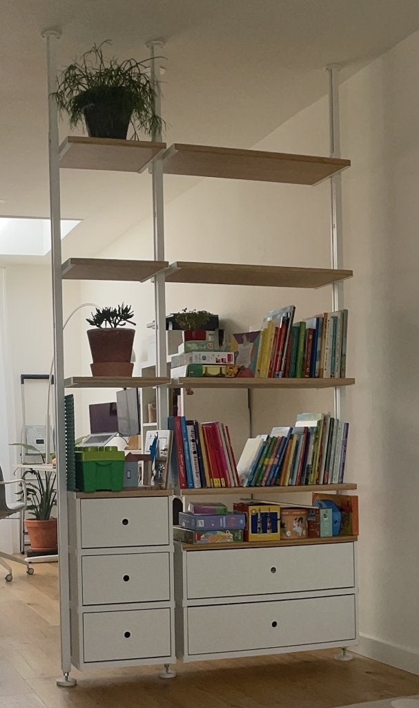 IKEA ELVARLI opbergsysteem – 2 complete sets (120 cm breed), Ophalen, Gebruikt