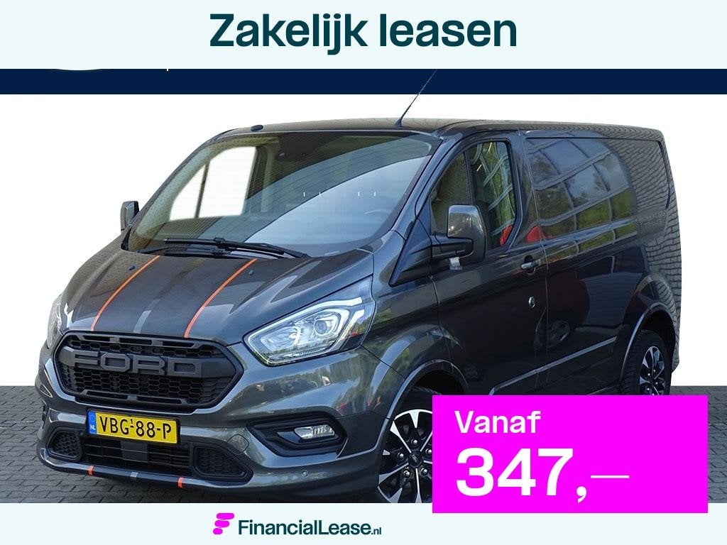 Ford Transit Custom 310 L1H1 2.0 TDCI 170pk Sport | camera |, Voorwielaandrijving, 12 maanden, 15 km/l, Gebruikt