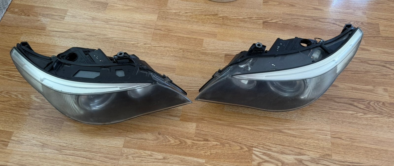 Koplampen bmw 5 serie e60 e61 pre facelift onderdelen, Auto-onderdelen, Verlichting, Ophalen of Verzenden, Gebruikt, BMW