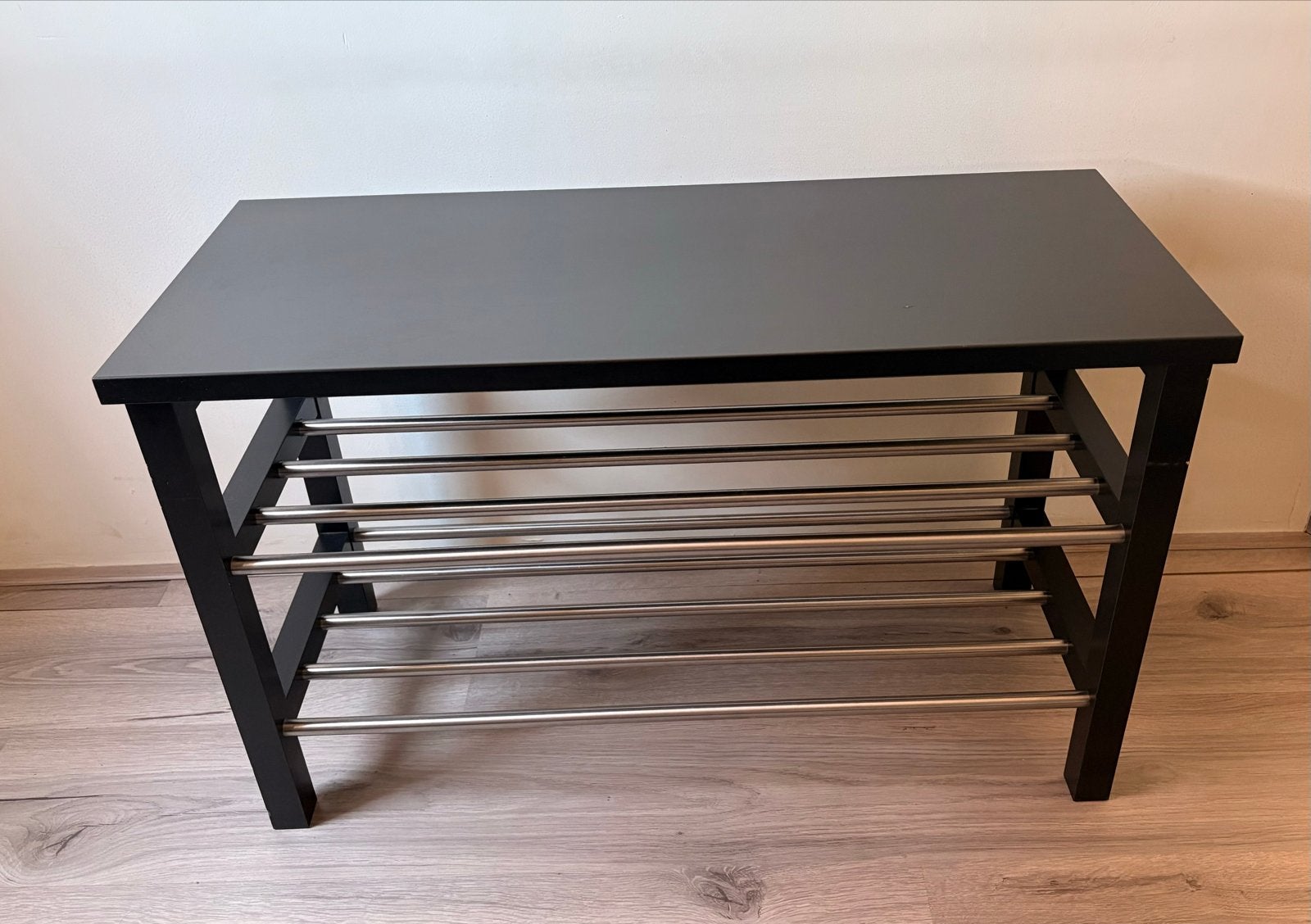 IKEA schoenenrek en kapstok bruin, Gebruikt, Minder dan 100 cm, Hout, Ophalen