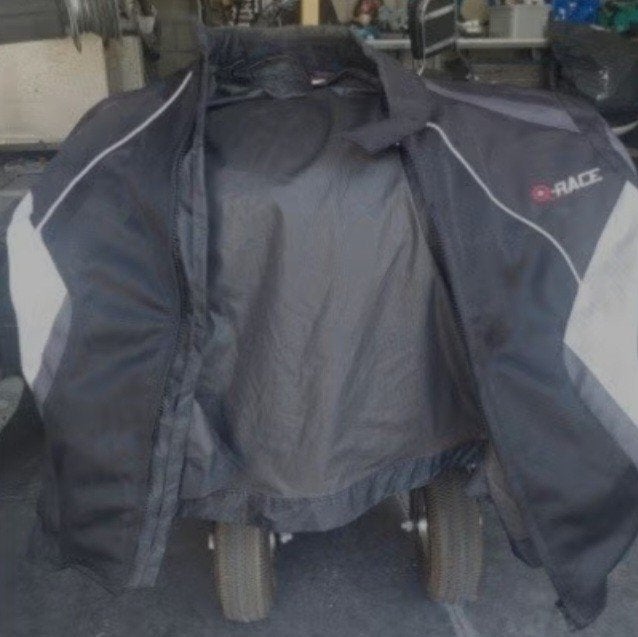 Te koop een nette en sportieve textiele motorjas, Ophalen, Tweedehands, Jas | textiel