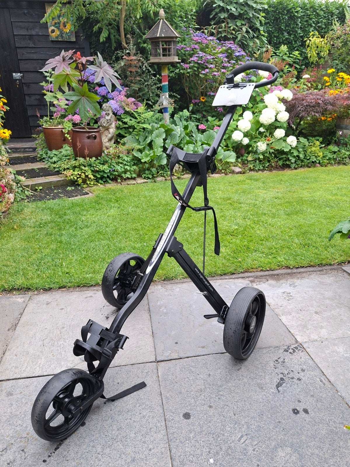 Mooie LITE MAX 111 3-WHEELS TROLLEY, Ophalen of Verzenden, Zo goed als nieuw, Golfkar