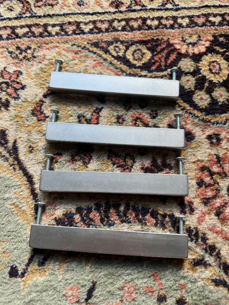 Keukenkast grepen RVS, Huis en Inrichting, Minder dan 50 cm, Ophalen of Verzenden, Zo goed als nieuw, Minder dan 25 cm