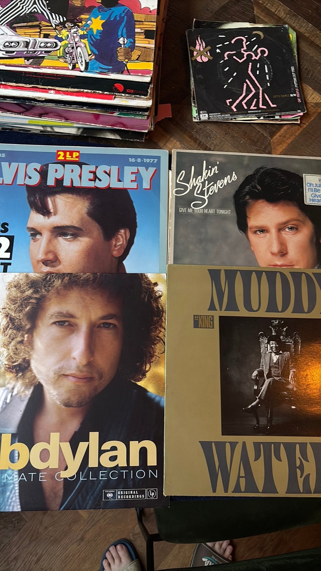 LP en singles (Doe maar, Bob Dylan, Frank Zappa, Cd's en Dvd's, Vinyl | Pop, Ophalen of Verzenden, Gebruikt, Overige formaten